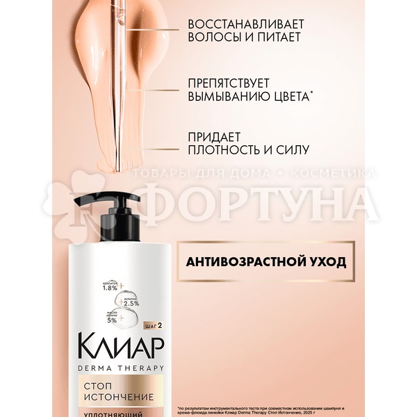 Бальзам для волос Клиар 930 мл Стоп истончение