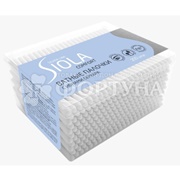 Ватные палочки SIOLA Silver 200 шт в коробке
