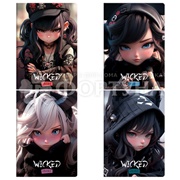 Тетрадь Meshu 40 л А5 клетка Chibi