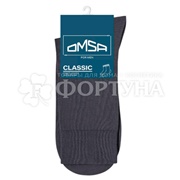 Носки Omsa Classic 1 пара артикул 203 цвет grigio scuro размер 45-47 мужские
