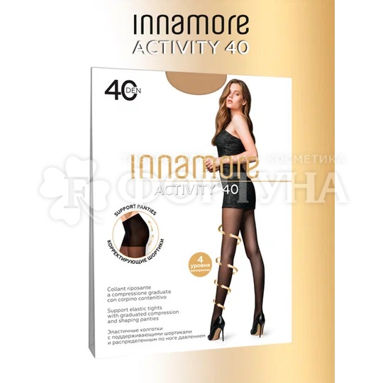 Колготки Innamore Activity 40 den цвет Miele размер 2