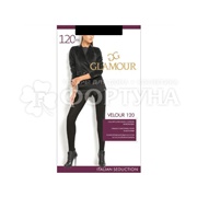 Колготки GLAMOUR Velour 120 den цвет Nero размер 4