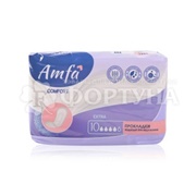 Прокладки AMFA 10 шт Comfort Extra 320мм урологические