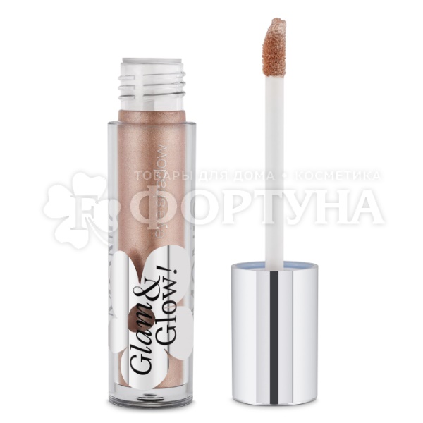 Тени для век Monic Glam&Glow!  т.01 Champagne жидкие