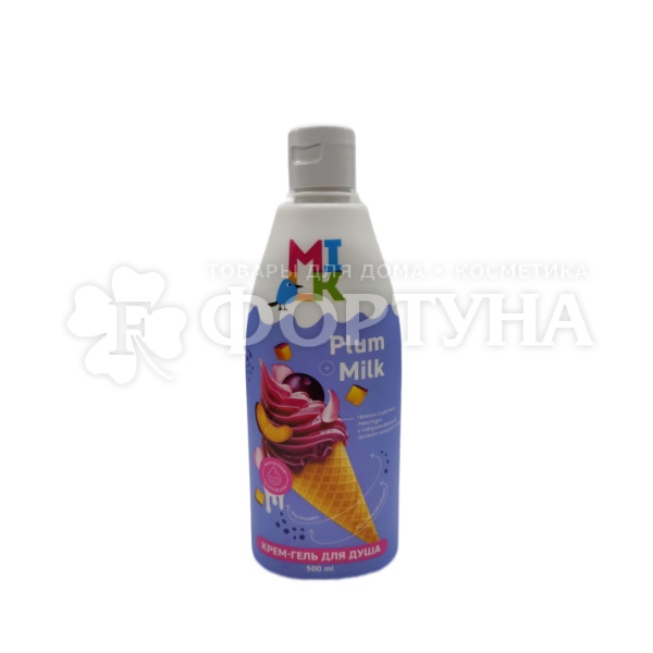 Гель для душа Milk 500 мл Молоко и японская слива