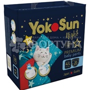 Трусики Yokosun Premium 20 шт Ночные L (9-14кг)