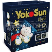 Трусики Yokosun Premium 16 шт Ночные (12-20кг)