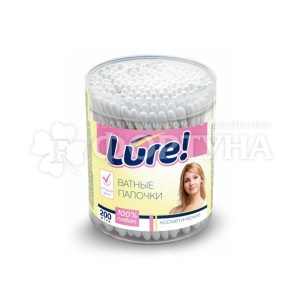 Ватные палочки Lure 200 шт стакан