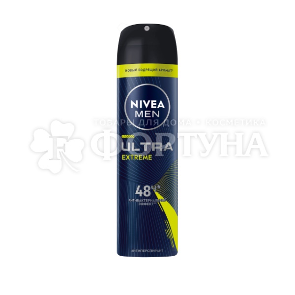Дезодорант аэрозольный Nivea 150 мл Ultra Extreme Men