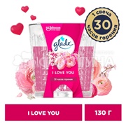 Свеча ароматическая Glade 130 шт I Love you