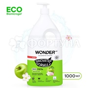 Моющее средство для посуды WONDER LAB 1000 мл Экогель Яблочный цвет