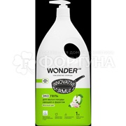 Моющее средство для посуды WONDER LAB 1000 мл Экогель Яблочный цвет