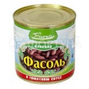 Фасоль Барко 310 г Красная в томатном соусе, железная банка