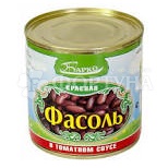 Фасоль Барко 310 г Красная в томатном соусе, железная банка
