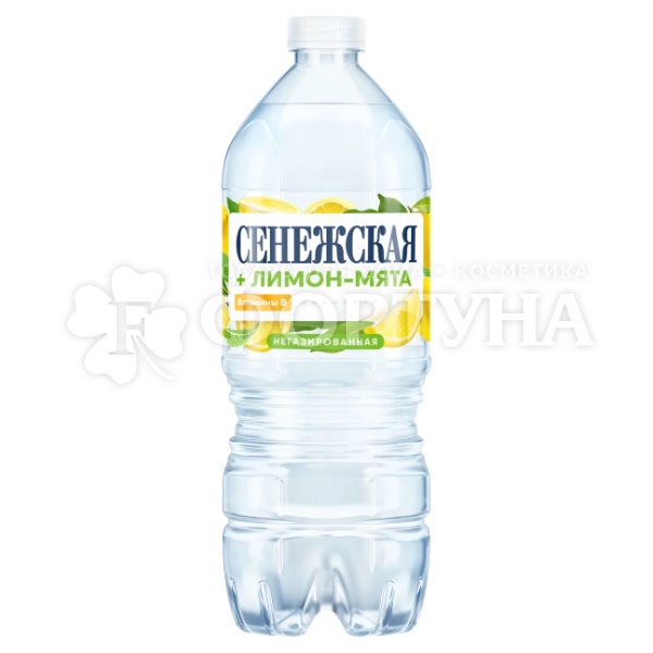Минеральная вода Сенежская + 0,5 л Лимон-Мята негазированная