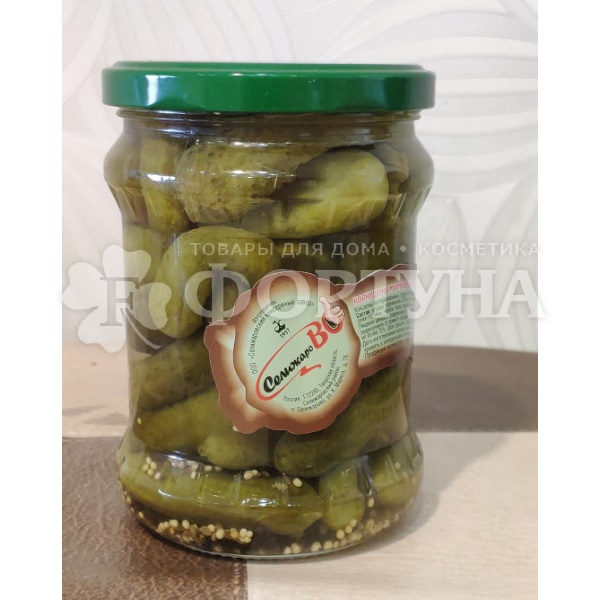 Корнишоны Селижарово 500 г маринованные