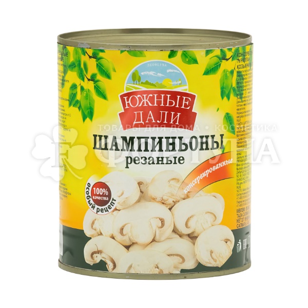 Шампиньоны Южные дали 850 мл резанные