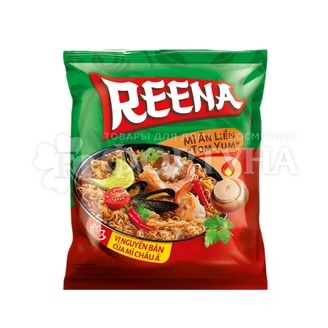 Лапша быстрого приготовления Reena 85 г Том Ям