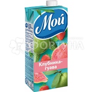 Сокосодержащий напиток Мой 0,95 л из клубники и гуавы