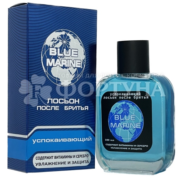Лосьон после бритья Blue Marine 100 мл Успокаивающий