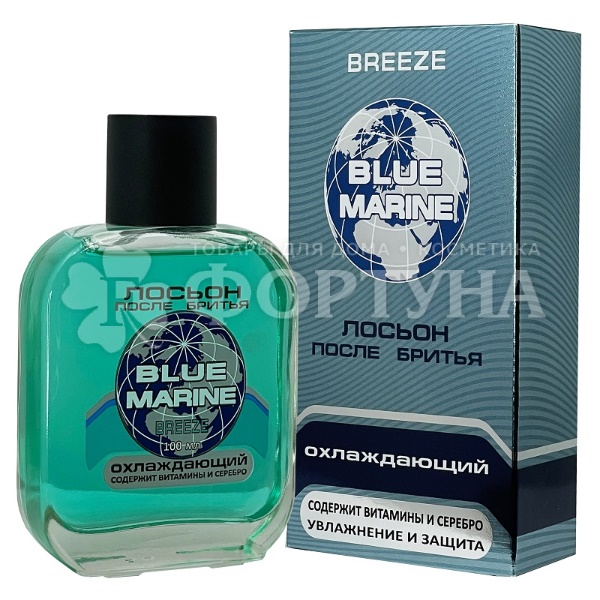 Лосьон после бритья Blue Marine 100 мл Охлаждающий