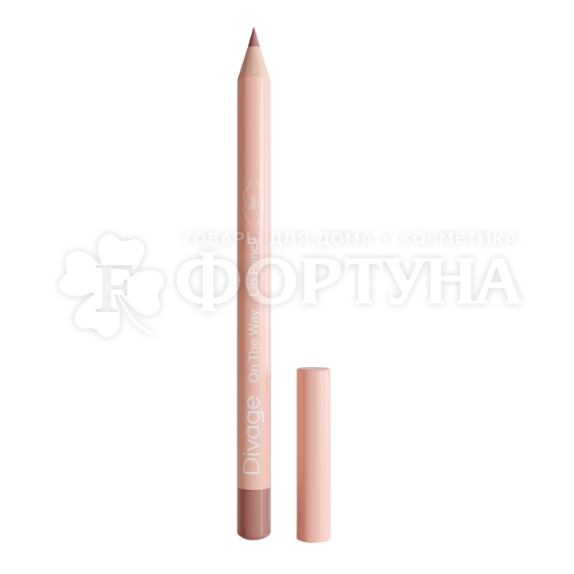 Карандаш для губ Divage On The Way Lip Pencil т.01 caramel карамельный