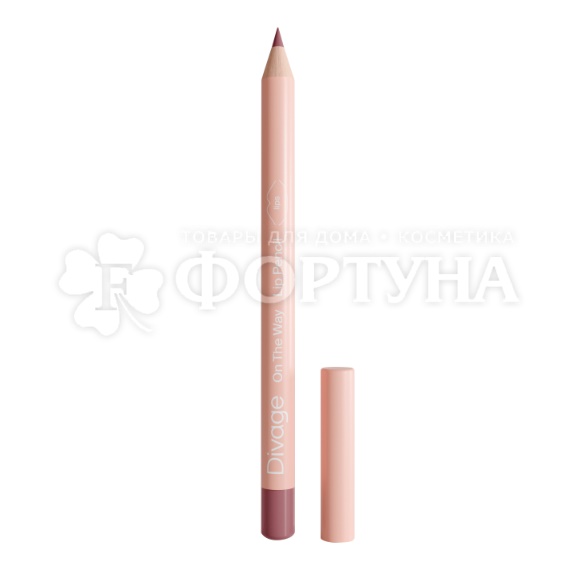 Карандаш для губ Divage On The Way Lip Pencil т.03 rose taupe пыльно-розовый