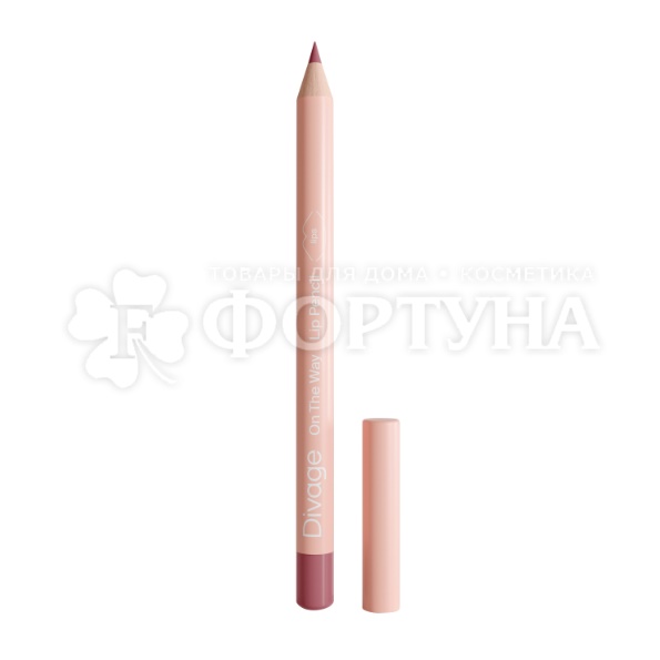 Карандаш для губ Divage On The Way Lip Pencil т.05 blush глубокий розовый