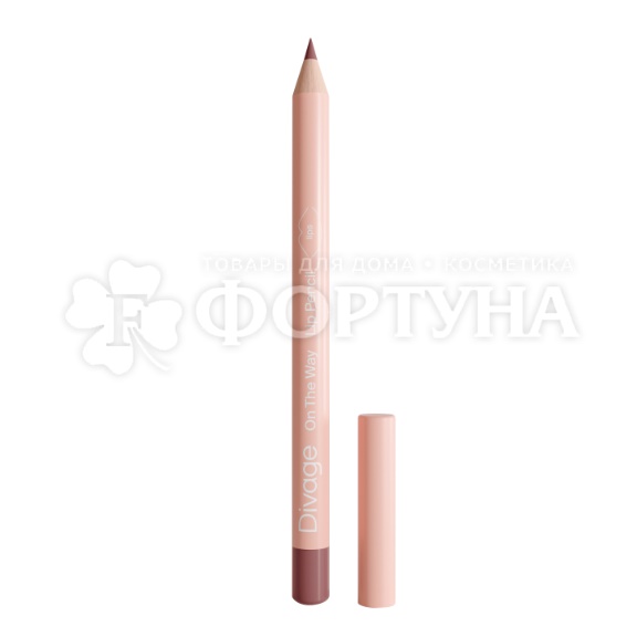 Карандаш для губ Divage On The Way Lip Pencil т.07 rosewood розовое дерево