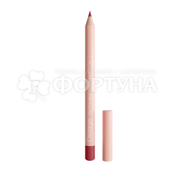 Карандаш для губ Divage On The Way Lip Pencil т.11 red красный