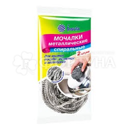 Мочалка INSULA 2 шт металлическая