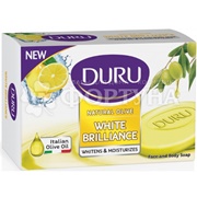 Туалетное мыло DURU 140 г NaturOlive WHITE BRILLIANCE