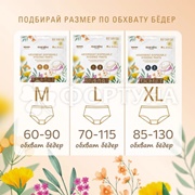 Трусы Marabu Botanica 3 шт размер L критические