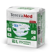 Подгузники TerezaMed 10 шт Normal размер L для взрослых