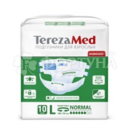 Подгузники TerezaMed 10 шт Normal размер L для взрослых