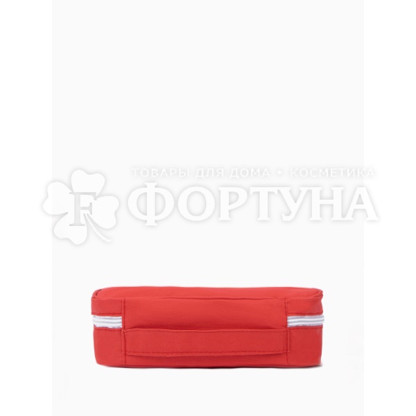 Косметичка-аптечка с ручкой красная 22*13см