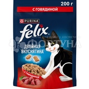 Корм для животных Felix 200 г с говядиной