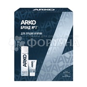 Набор Arko (пена для бритья Sensitive 200мл + крем после бритья Sensitive 50мл)