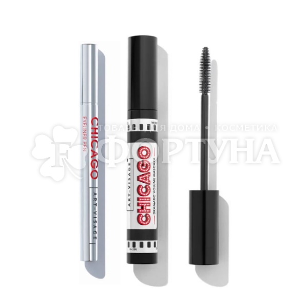 Набор Art-Visage (Тушь черная CHICAGO, Подводка-фломастер д/глаз CHICAGO)