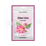 Маска для лица Consly 25 мл Регенерирующая с маслом японской камелии