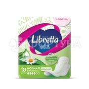 Прокладки Libretta 10 шт Забота природы Нормал критические