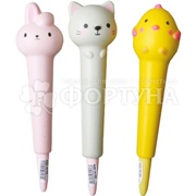 Ручка шариковая Centrum сквиши Зверушки син. 0,7мм