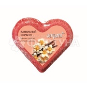 Бурлящая фигура для ванны Origami 110 г Сердце ваниль