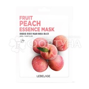 Маска для лица Lebelage 25 г Тканевая Экстракт персика