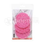 Набор ЮНИLOOK спонжей для умывания 3 шт в ассортименте