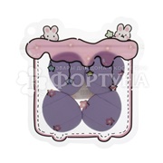 Набор ЮНИLOOK спонжей для макияжа 4 шт в ассортименте