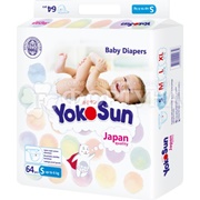 Подгузники Yokosun 64 шт до 6кг