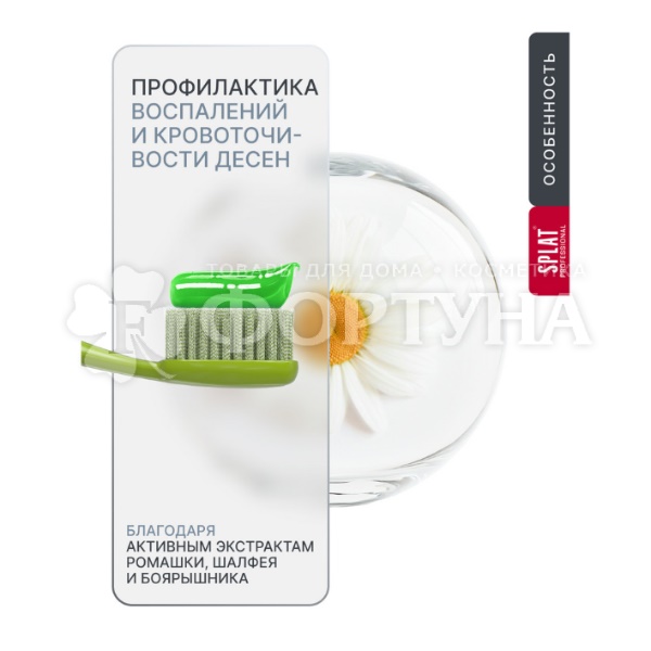 Зубная паста SPLAT Professional 100 г Лечебные травы