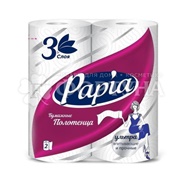 Полотенца бумажные Papia 2 шт 3х-слойные