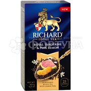 Чай Richard 25 пакетов Royal Tangerine & Pink lemon